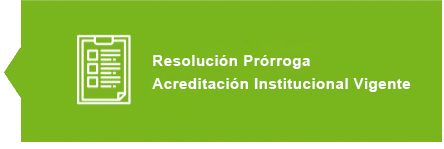 Resolución prórroga Acreditación Institucional Vigente.