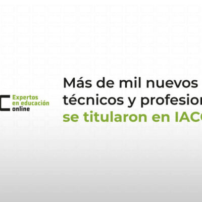 Más de mil nuevos técnicos y profesionales se titularon en IACC