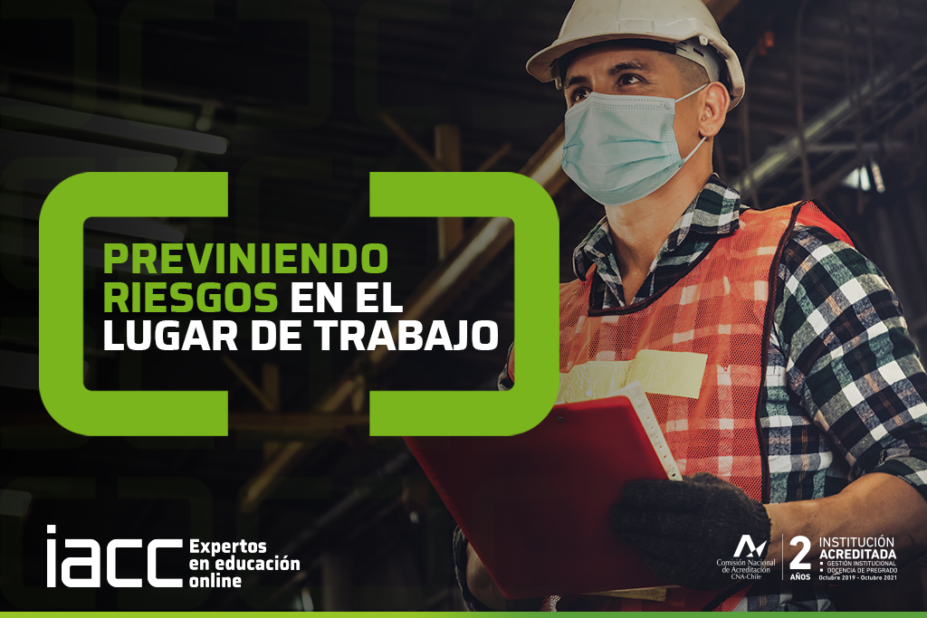 Prevencionista de riesgos en su trabajo