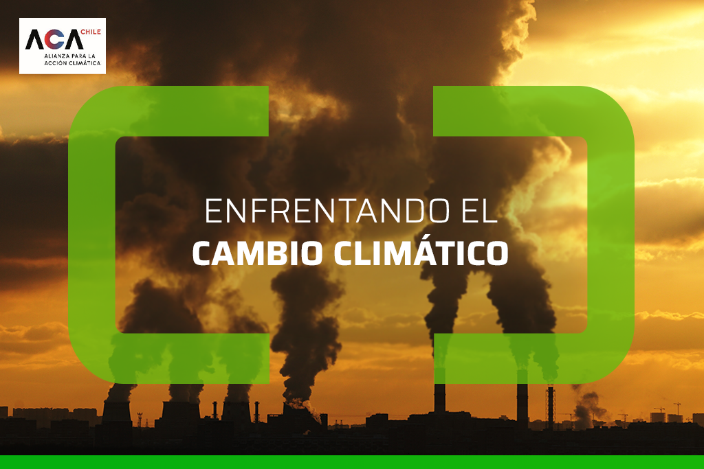 empresas humeando poniendo en riesgo el medio ambiente y acelerando el cambio climático