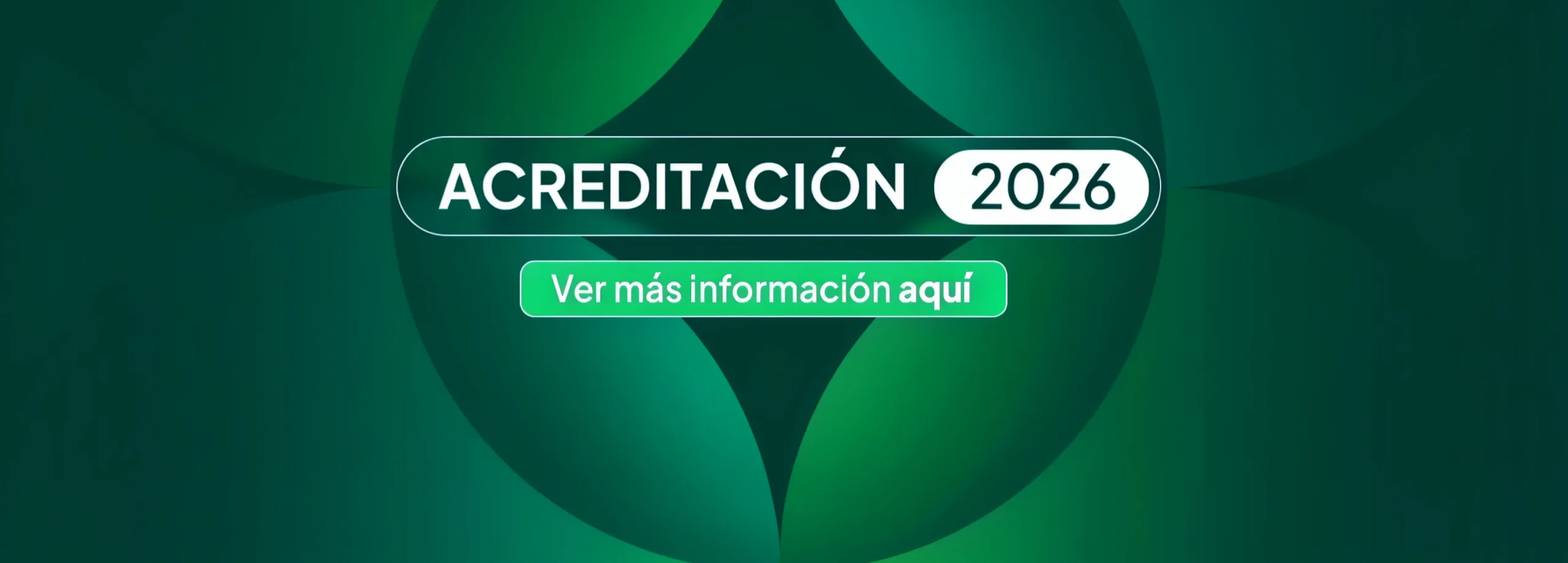 Acreditación 2026 - ver más información aquí